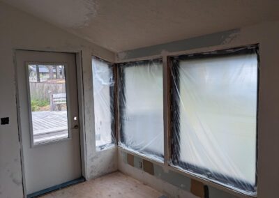 Interior remodel in progress