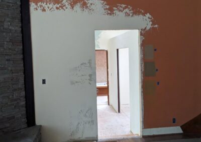 Interior remodel in progress