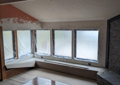Interior remodel in progress