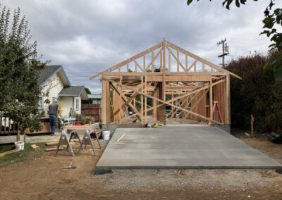 Garage - job in progress