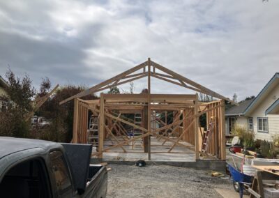 Garage - job in progress