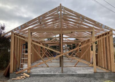 Garage - job in progress